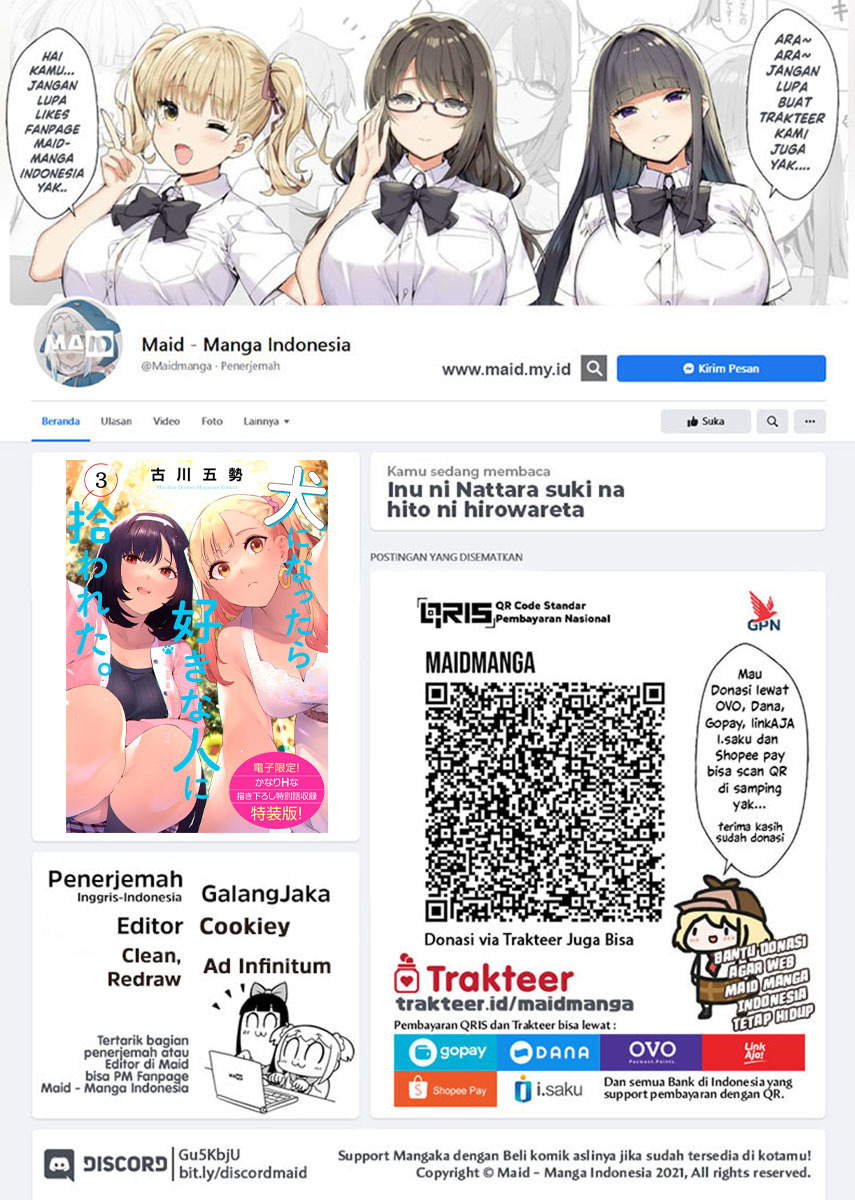 Baca  Inu ni Nattara Suki na Hito ni Hirowareta Chapter 25 Gambar 2
