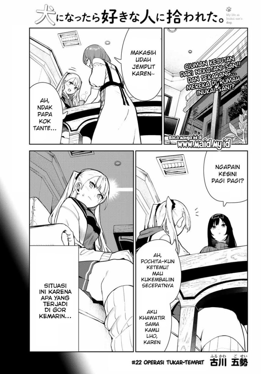 Inu ni Nattara Suki na Hito ni Hirowareta Chapter 22 Gambar 3
