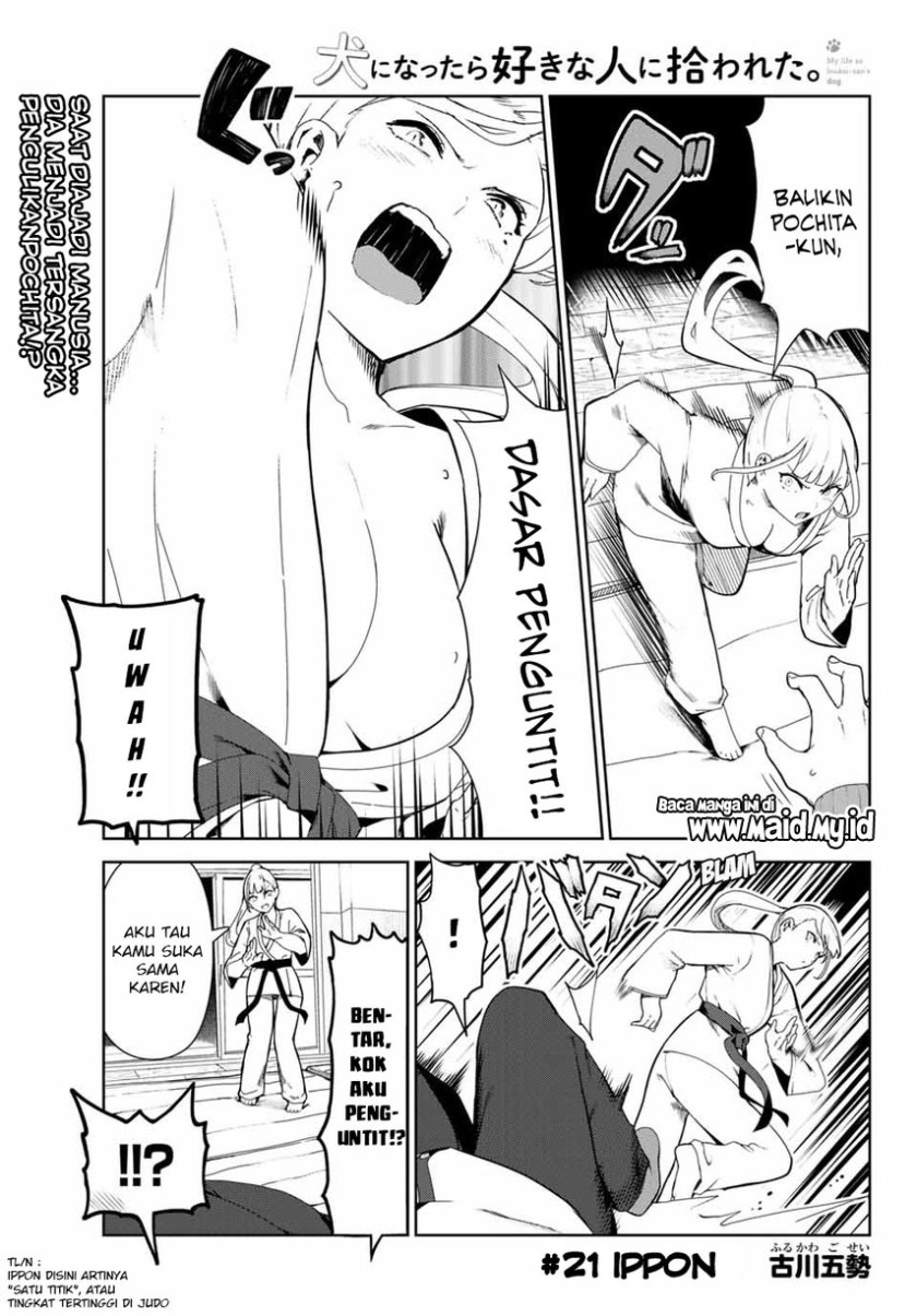 Inu ni Nattara Suki na Hito ni Hirowareta Chapter 21 Gambar 3