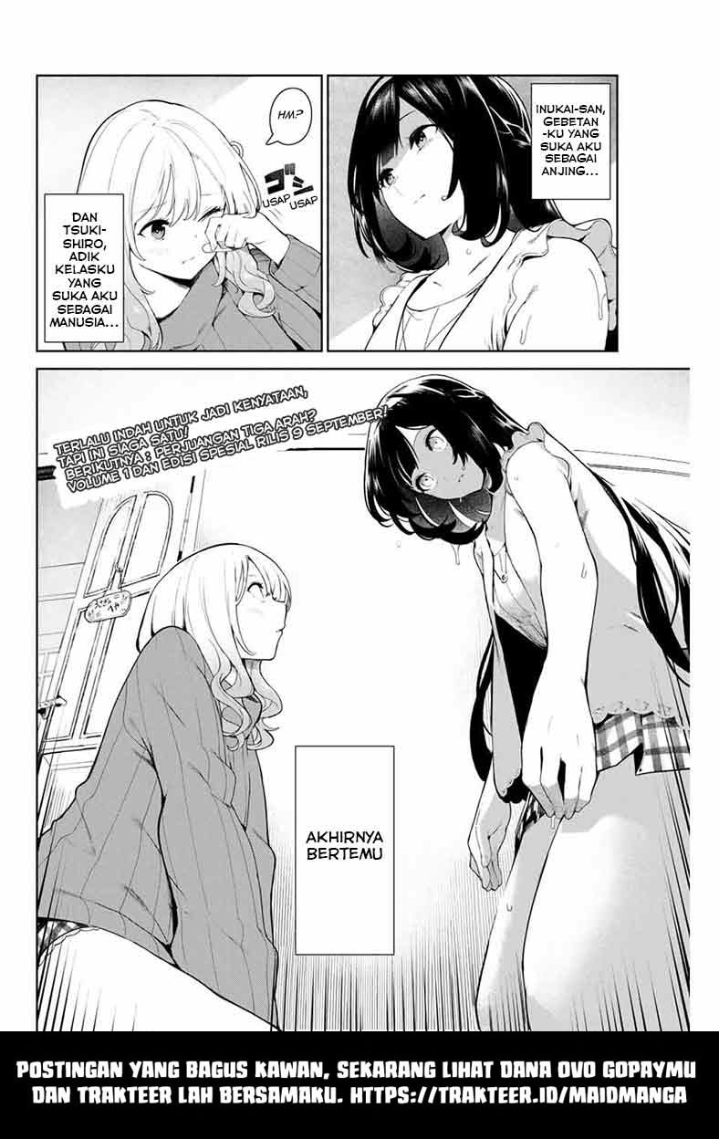 Inu ni Nattara Suki na Hito ni Hirowareta Chapter 09 Gambar 16