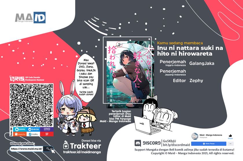 Baca Komik Inu ni Nattara Suki na Hito ni Hirowareta Chapter 05 Gambar 1