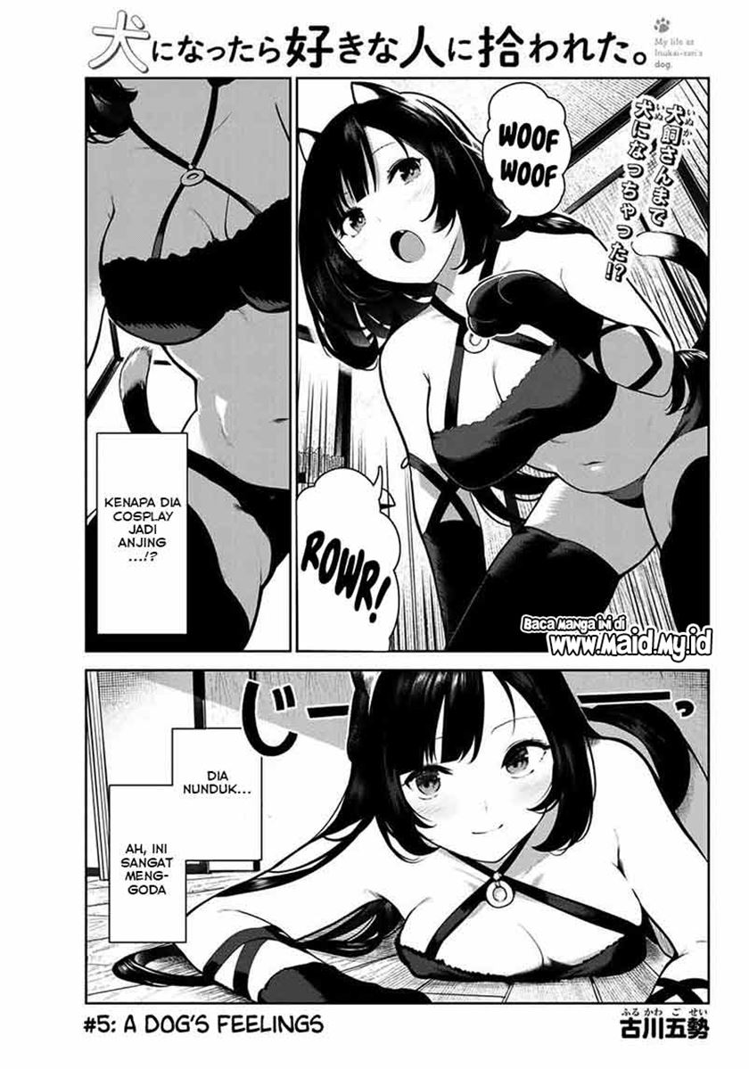 Baca Inu ni Nattara Suki na Hito ni Hirowareta Chapter 05 Gambar 2