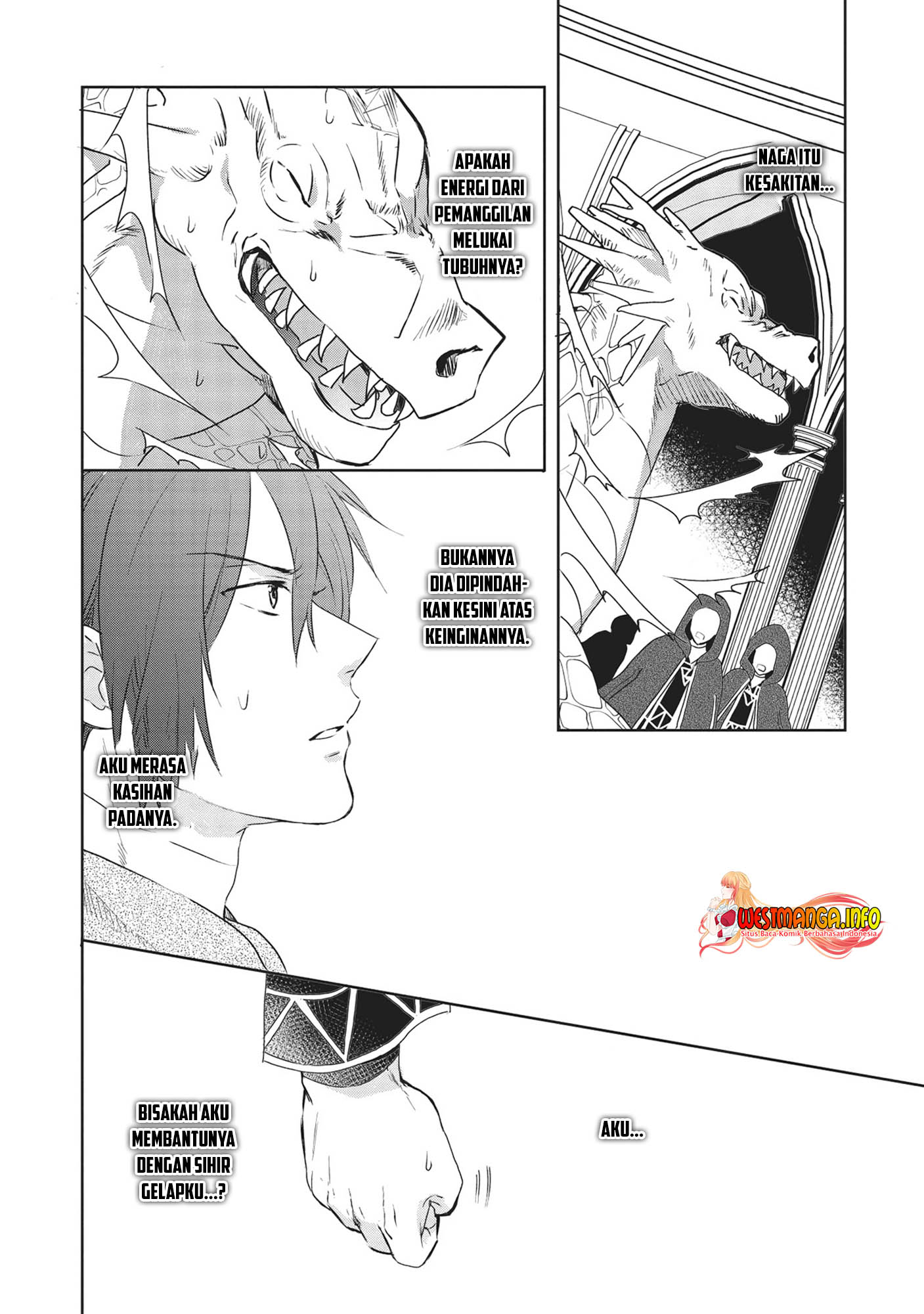 Kuro no Kenja ha Kage wo Oru Chapter 01.2 Gambar 11