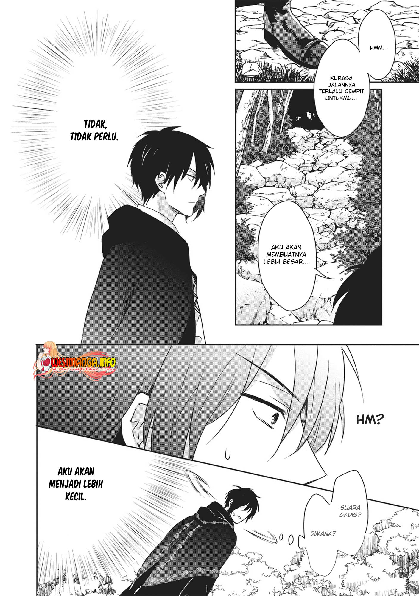 Kuro no Kenja ha Kage wo Oru Chapter 01.2 Gambar 21