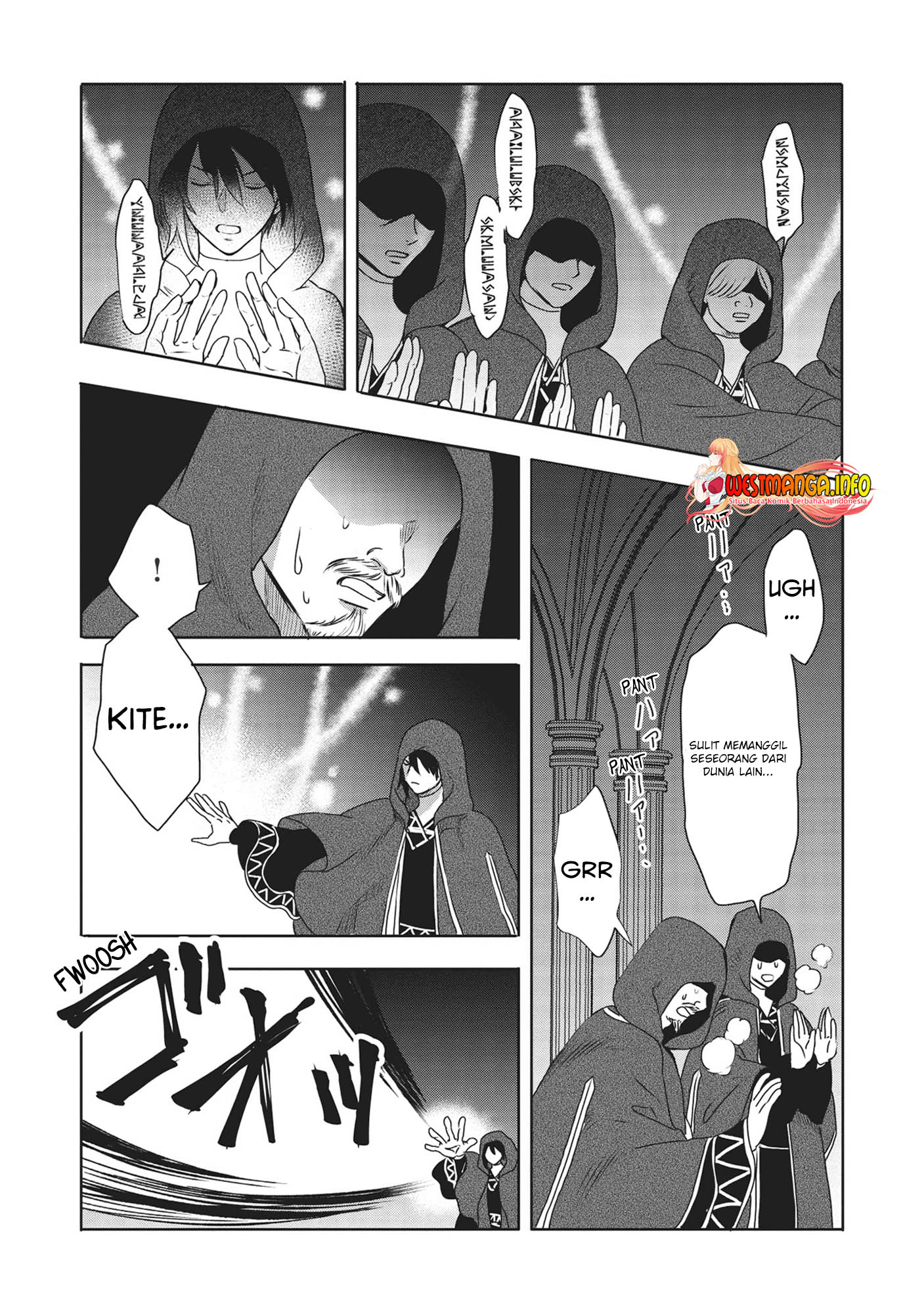 Kuro no Kenja ha Kage wo Oru Chapter 01.2 Gambar 6