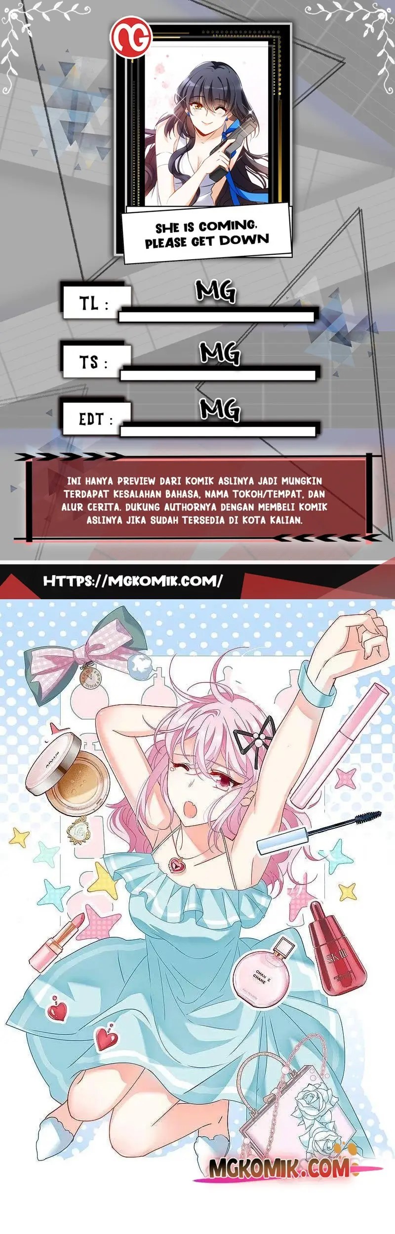 Baca Komik She Is Coming, Please Get Down! Chapter 84.2 Gambar 1