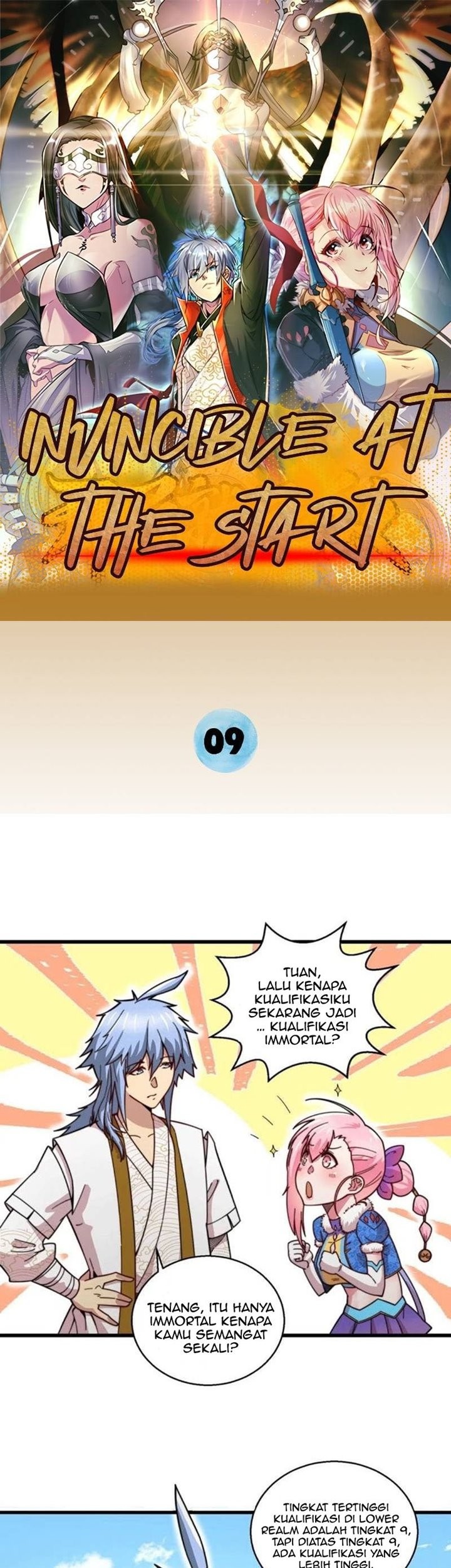 Baca Invincible at the Start Chapter 09 Gambar 2
