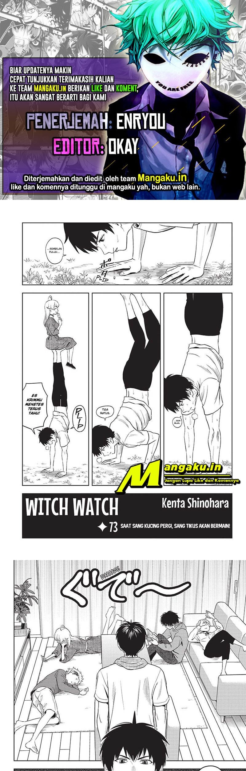 Baca Komik Witch Watch Chapter 73 Gambar 1