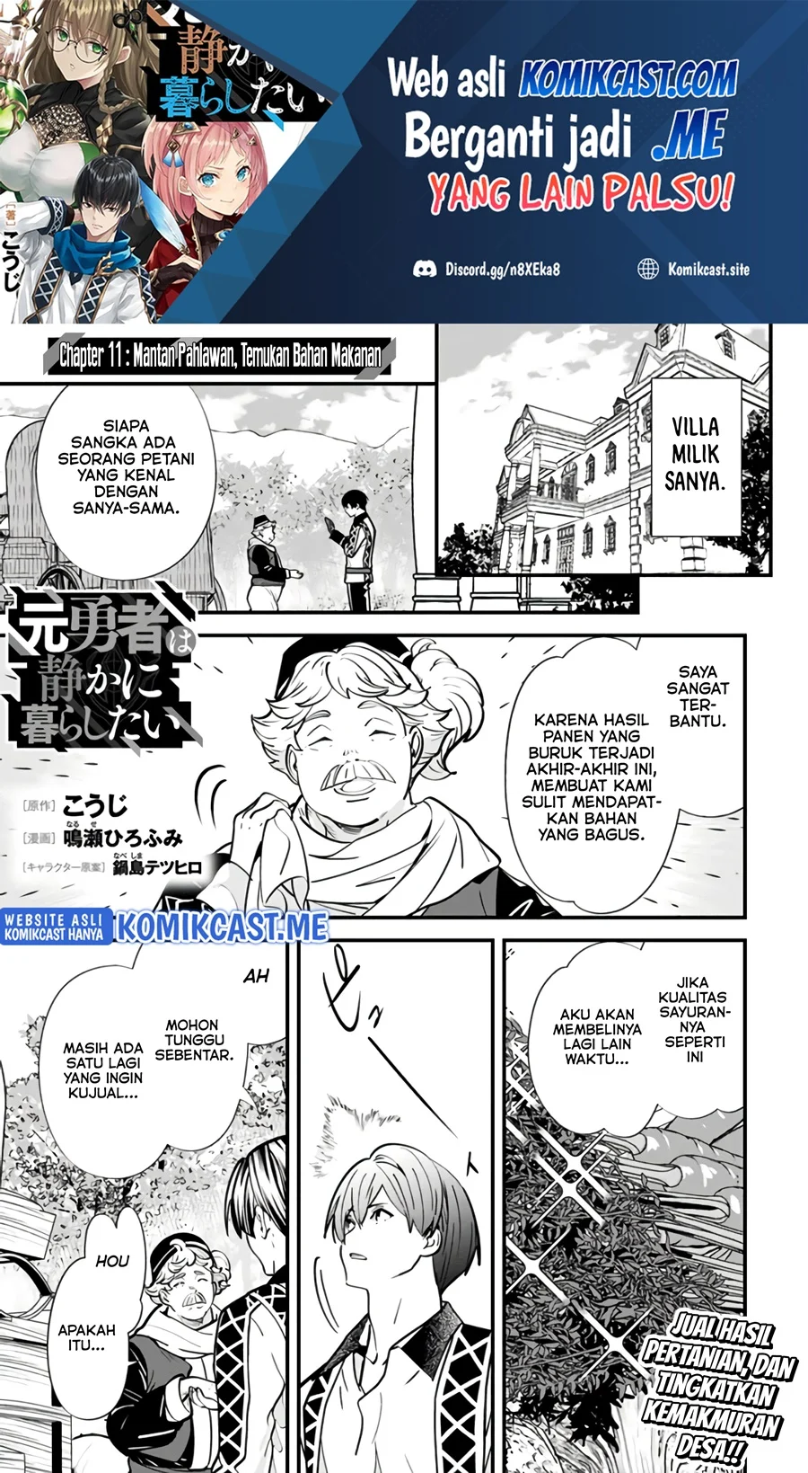 Baca Moto Yuusha Wa Shizuka Ni Kurashitai Chapter 11 Gambar 2