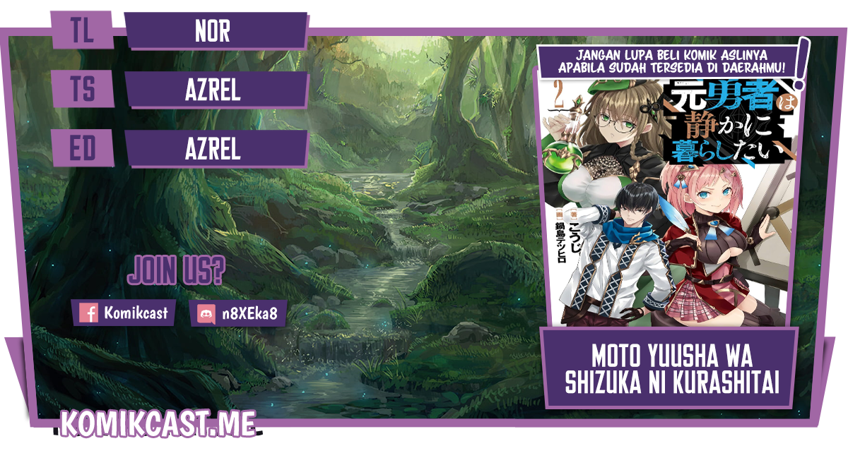 Baca Komik Moto Yuusha Wa Shizuka Ni Kurashitai Chapter 08 Gambar 1