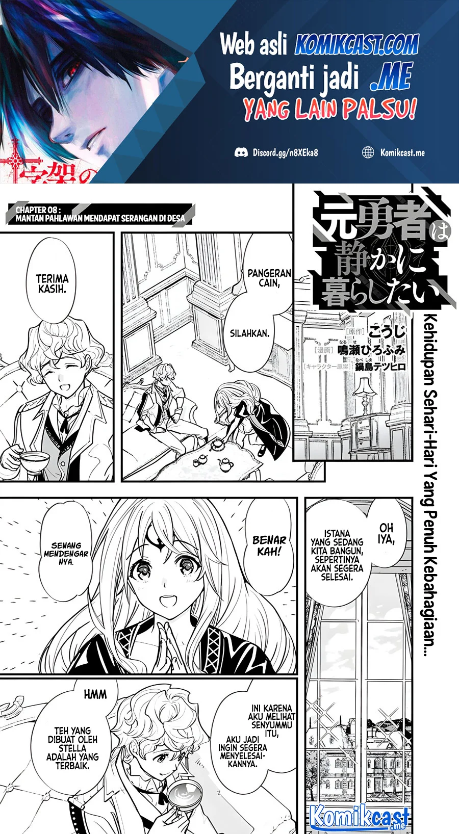 Baca Moto Yuusha Wa Shizuka Ni Kurashitai Chapter 08 Gambar 2