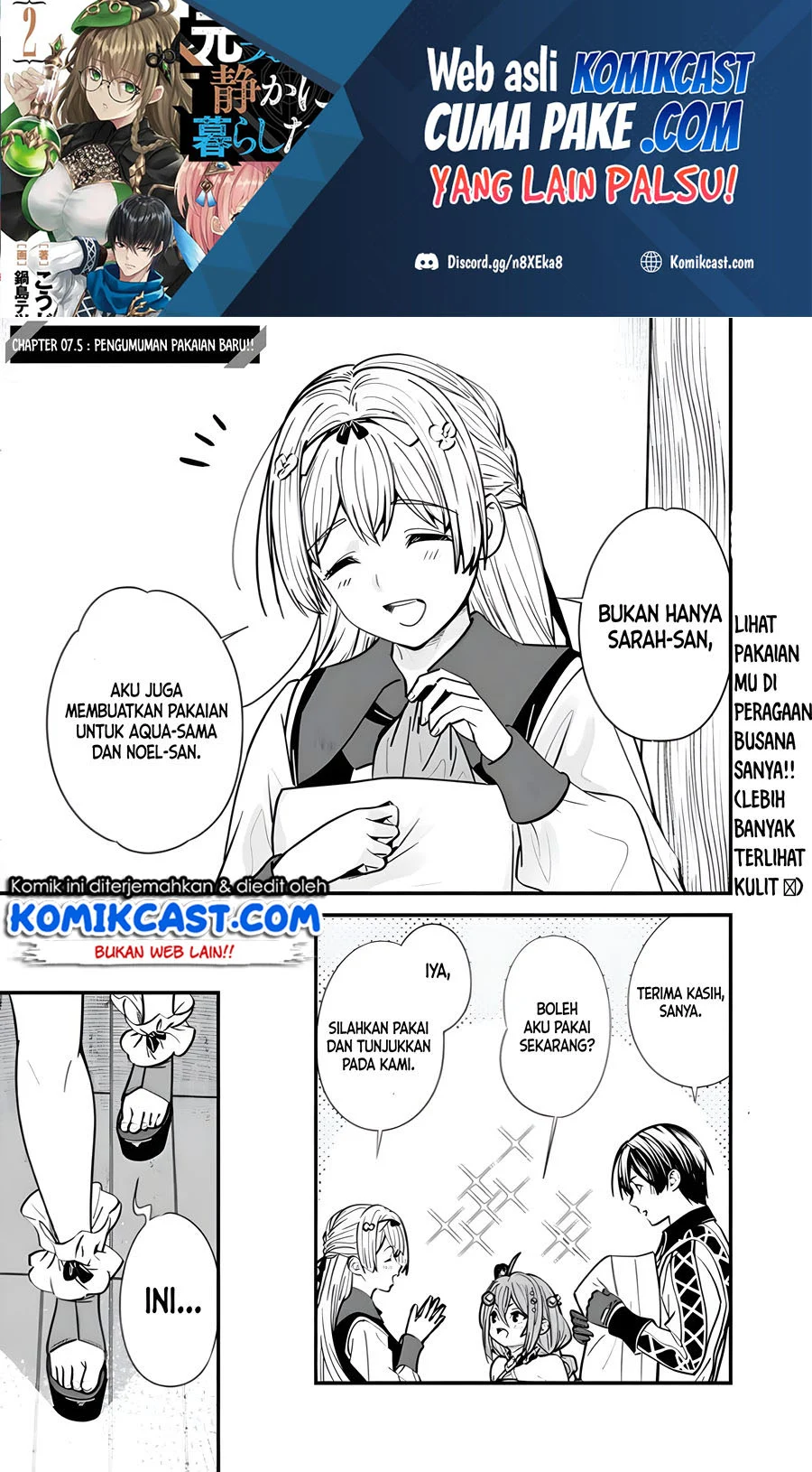 Baca Moto Yuusha Wa Shizuka Ni Kurashitai Chapter 07.5 Gambar 2