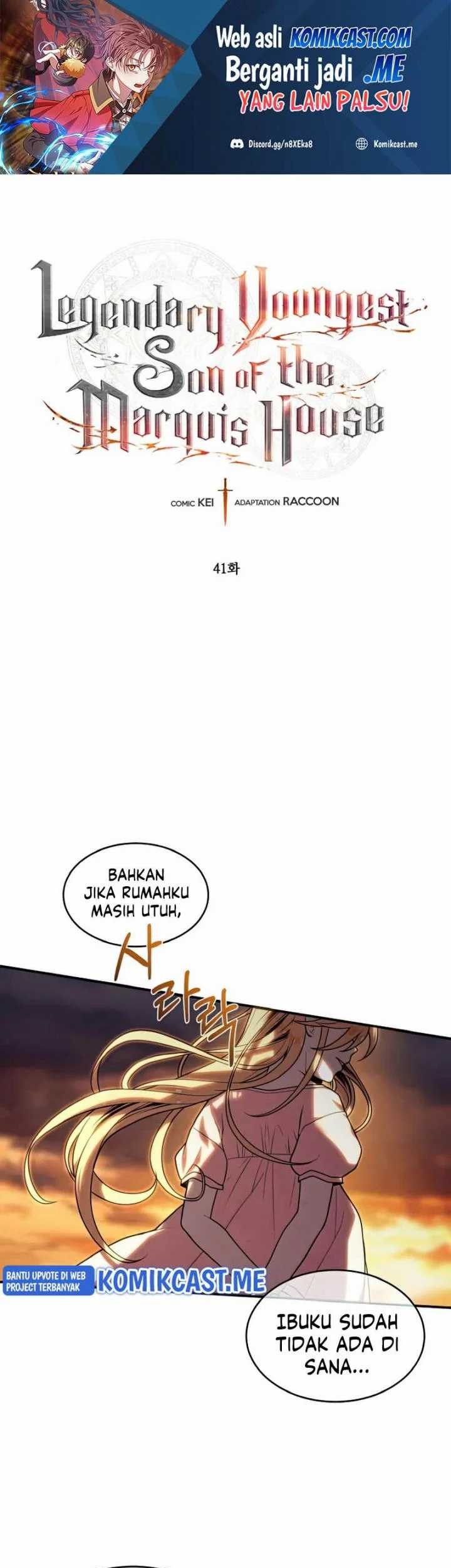 Baca Legendary Youngest Son of the Marquis House Chapter 41 Gambar 2