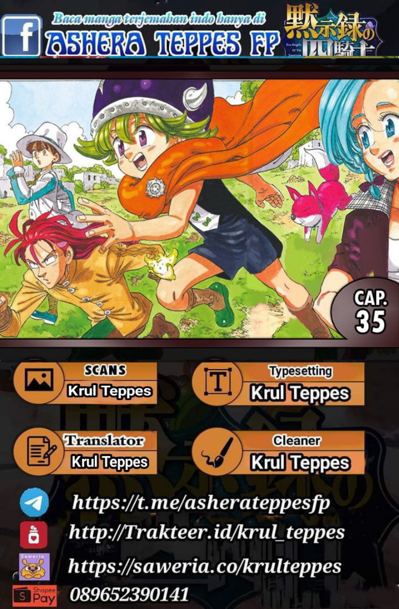 Baca Komik Mokushiroku no Yonkishi Chapter 35 Gambar 1