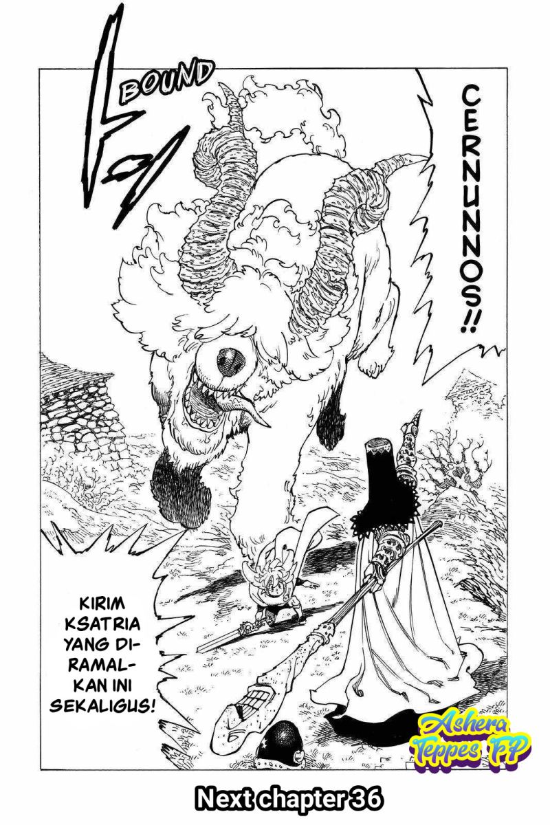 Mokushiroku no Yonkishi Chapter 35 Gambar 21