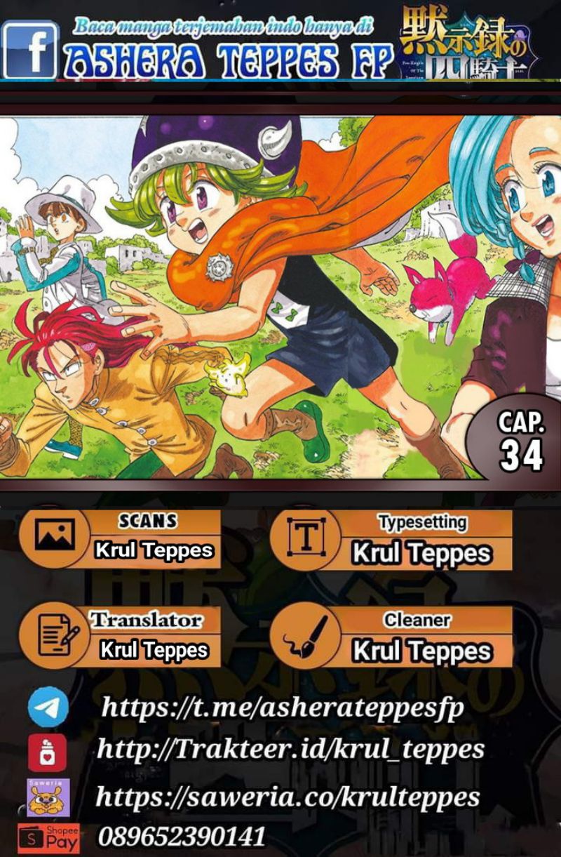 Baca Komik Mokushiroku no Yonkishi Chapter 34 Gambar 1