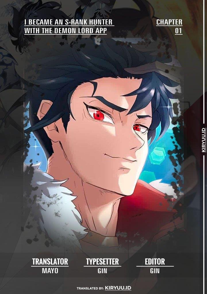 Baca Komik I Became an S-Rank Hunter With the Demon Lord App Chapter 1 Gambar 1