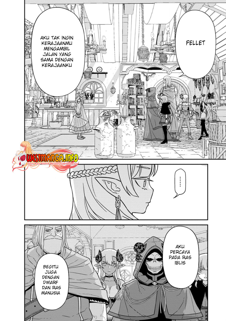Maou Gun Saikyou no Majutsushi wa Ningen datta Chapter 20.2 Gambar 9
