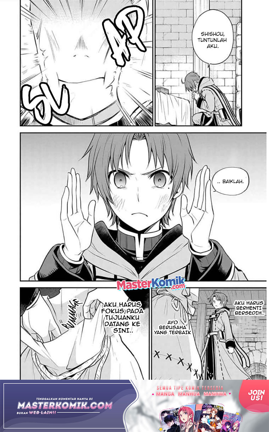 Mushoku Tensei – Depressed Magician Arc Chapter 04 Gambar 34