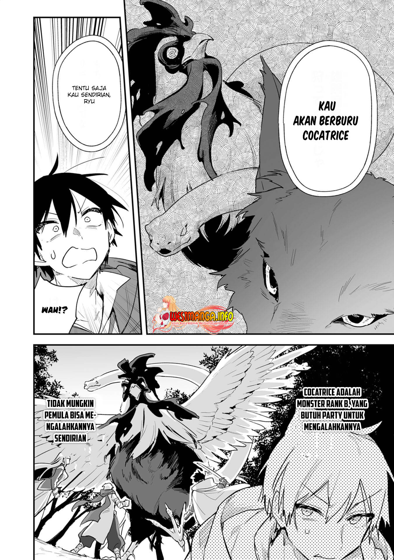 Choukyoushi wa Mamono ni Kakomarete Ikite ikimasu – Yuusha Party ni Oite Ikareta kedo, Densetsu no Mamono to Deai Saikyou ni natteta Chapter 02.1 Gambar 14