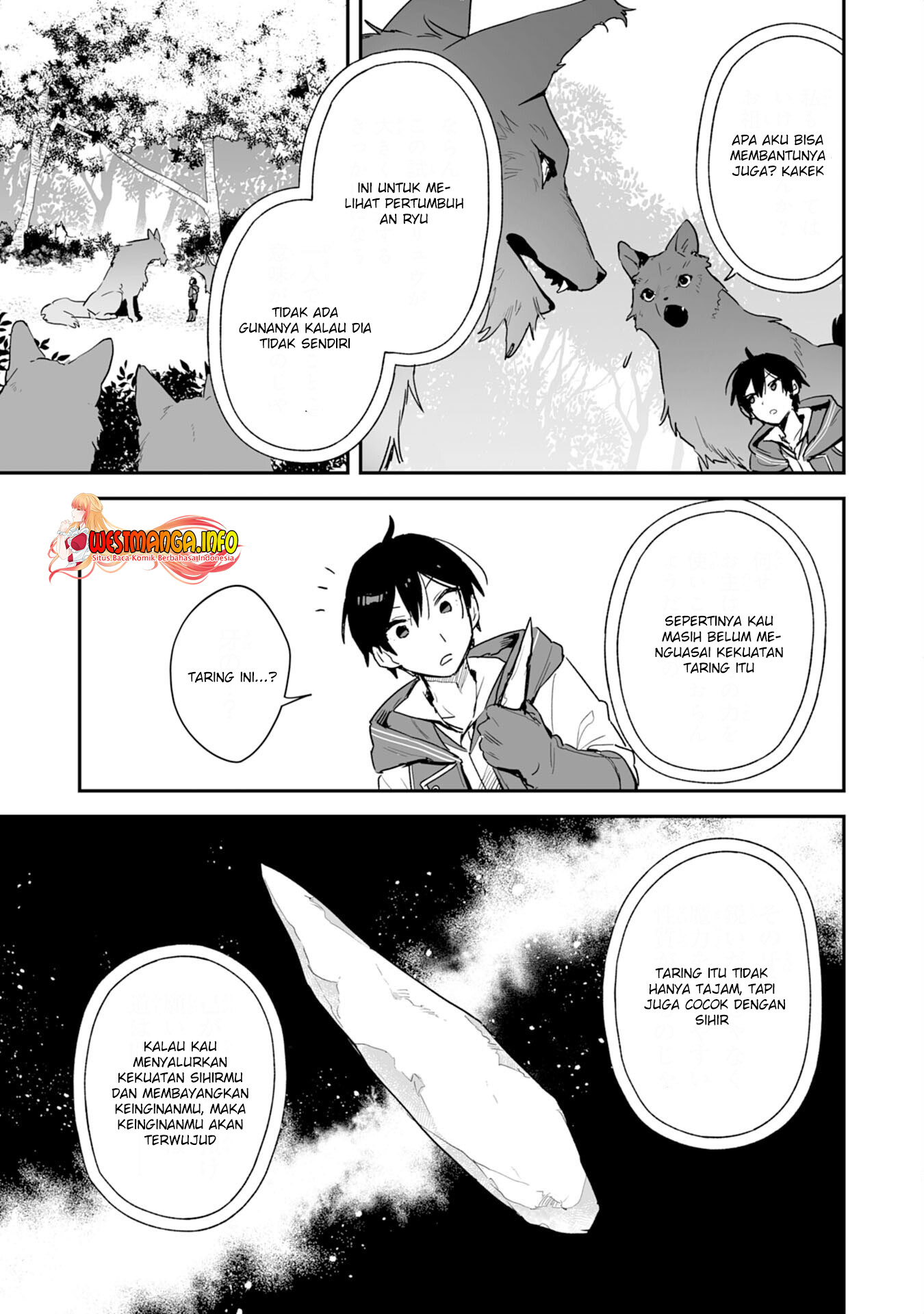 Choukyoushi wa Mamono ni Kakomarete Ikite ikimasu – Yuusha Party ni Oite Ikareta kedo, Densetsu no Mamono to Deai Saikyou ni natteta Chapter 02.1 Gambar 15