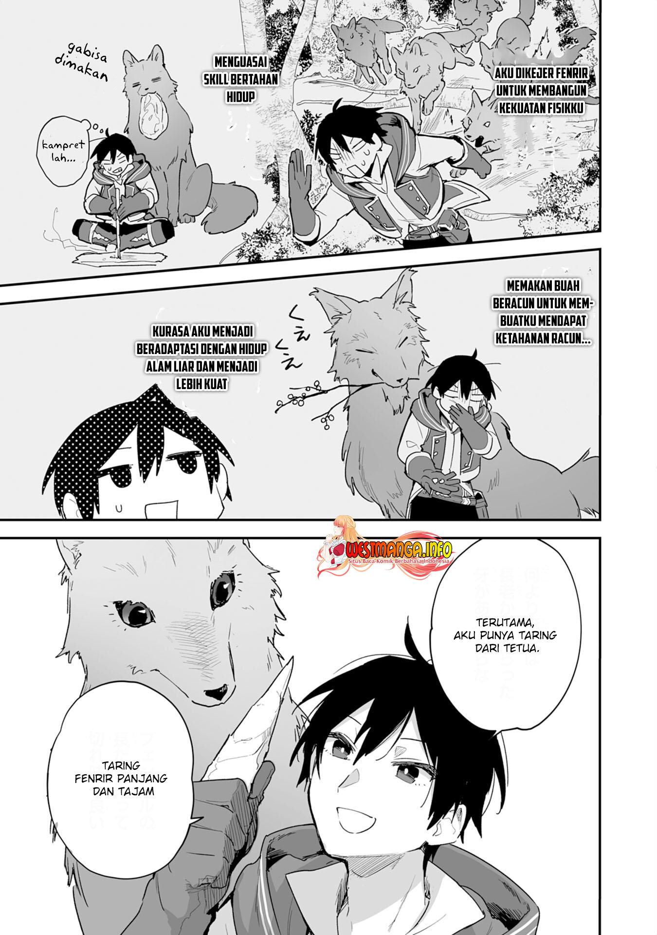 Choukyoushi wa Mamono ni Kakomarete Ikite ikimasu – Yuusha Party ni Oite Ikareta kedo, Densetsu no Mamono to Deai Saikyou ni natteta Chapter 02.1 Gambar 9