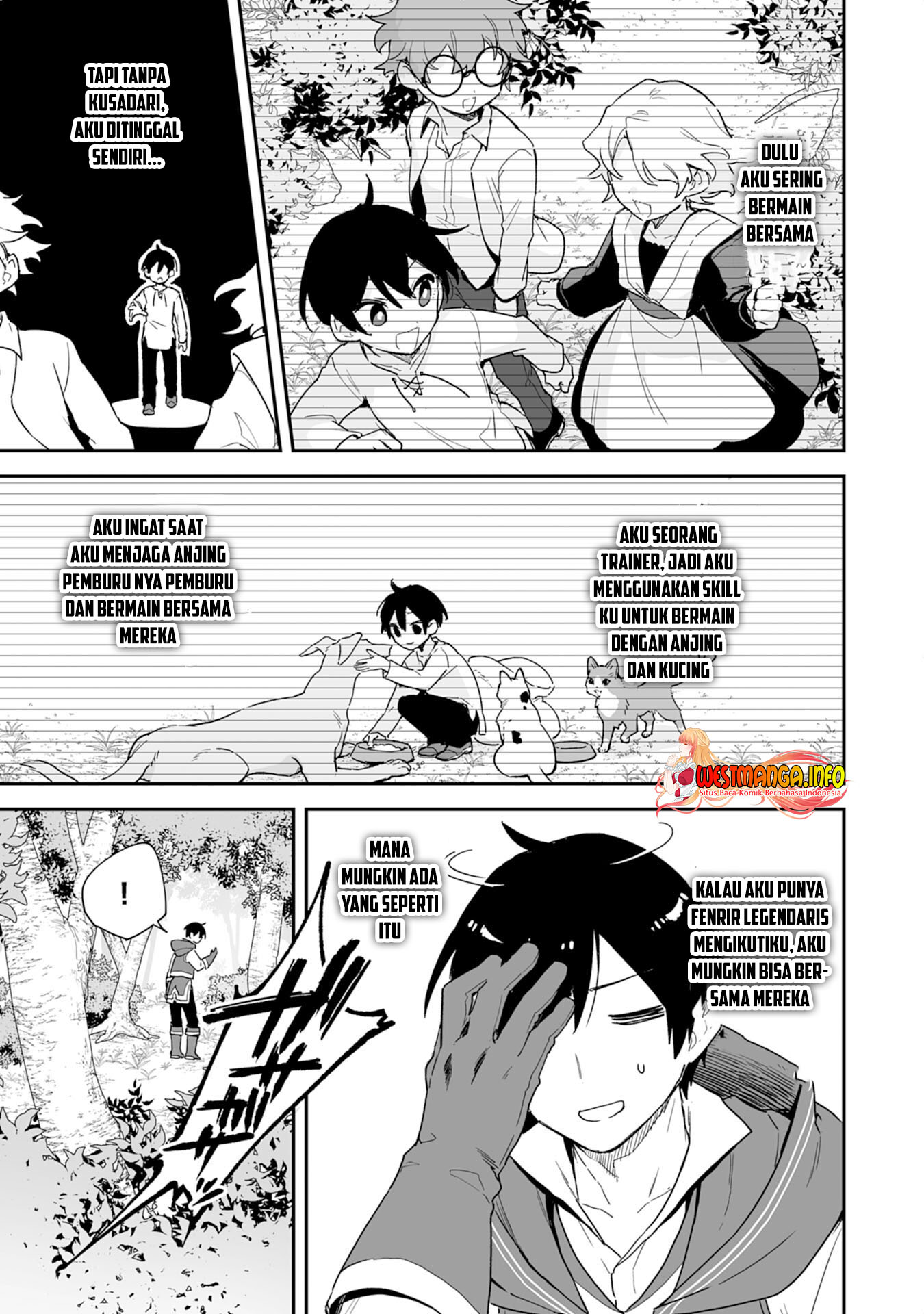 Choukyoushi wa Mamono ni Kakomarete Ikite ikimasu – Yuusha Party ni Oite Ikareta kedo, Densetsu no Mamono to Deai Saikyou ni natteta Chapter 01.1 Gambar 11