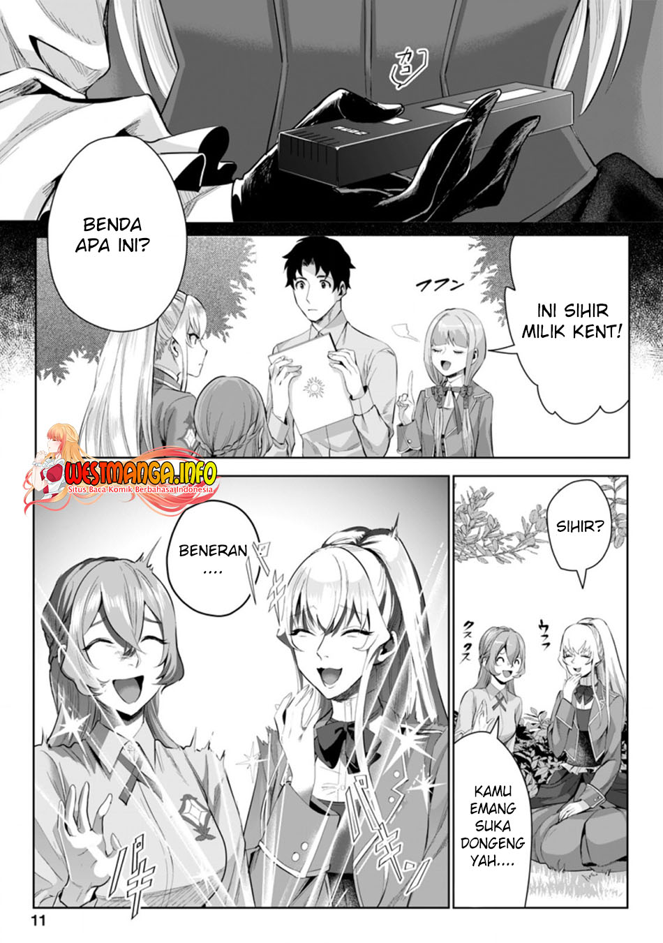Gakuenmono No Otome Game No Sekai Ni Tensei Shita Kedo, Cheat-Mochi No Haikei Danshi Seitodatta You Desu Chapter 06.1 Gambar 11