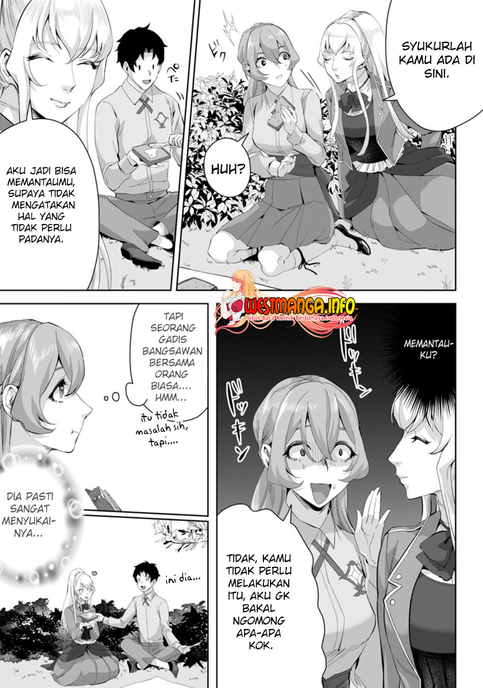 Gakuenmono No Otome Game No Sekai Ni Tensei Shita Kedo, Cheat-Mochi No Haikei Danshi Seitodatta You Desu Chapter 05.3 Gambar 3
