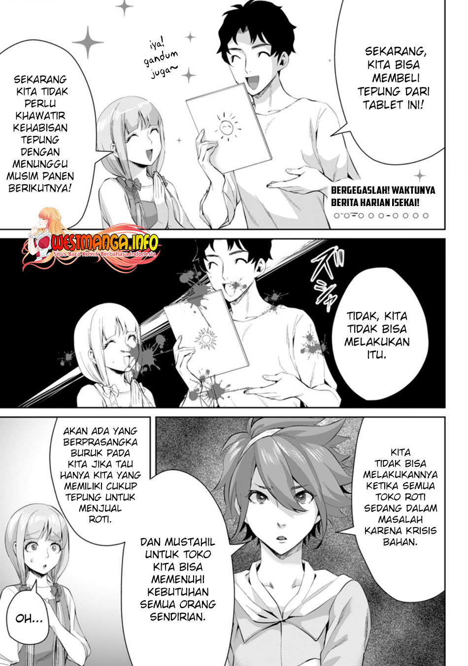 Gakuenmono No Otome Game No Sekai Ni Tensei Shita Kedo, Cheat-Mochi No Haikei Danshi Seitodatta You Desu Chapter 05.3 Gambar 7