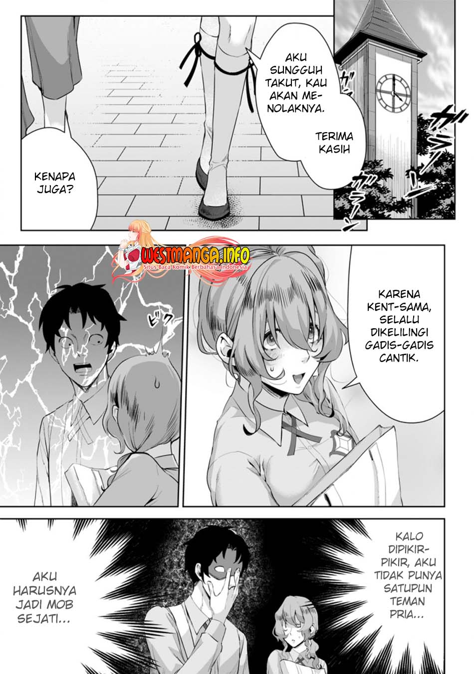 Gakuenmono No Otome Game No Sekai Ni Tensei Shita Kedo, Cheat-Mochi No Haikei Danshi Seitodatta You Desu Chapter 04.1 Gambar 5