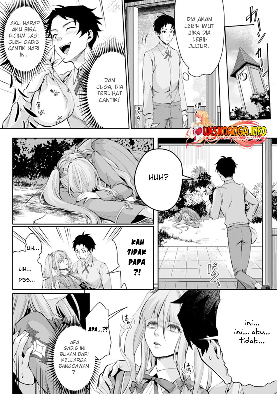 Gakuenmono No Otome Game No Sekai Ni Tensei Shita Kedo, Cheat-Mochi No Haikei Danshi Seitodatta You Desu Chapter 02.2 Gambar 3