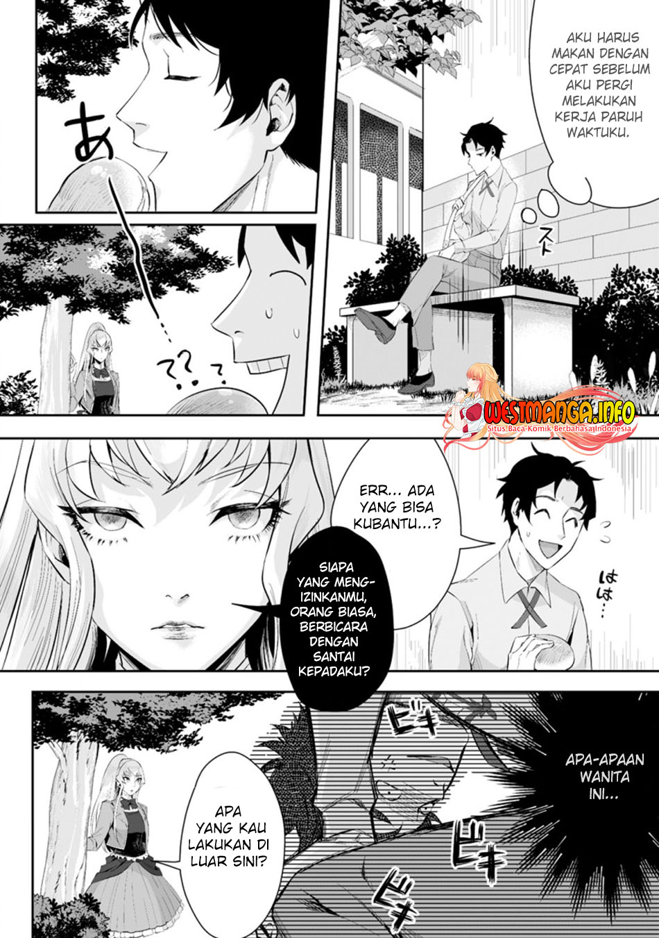 Gakuenmono No Otome Game No Sekai Ni Tensei Shita Kedo, Cheat-Mochi No Haikei Danshi Seitodatta You Desu Chapter 02.1 Gambar 4