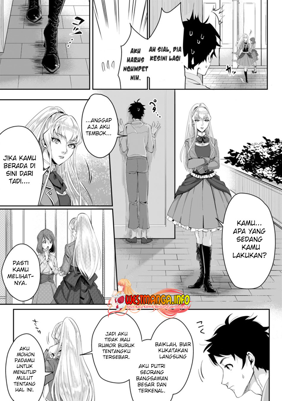 Gakuenmono No Otome Game No Sekai Ni Tensei Shita Kedo, Cheat-Mochi No Haikei Danshi Seitodatta You Desu Chapter 01.3 Gambar 10
