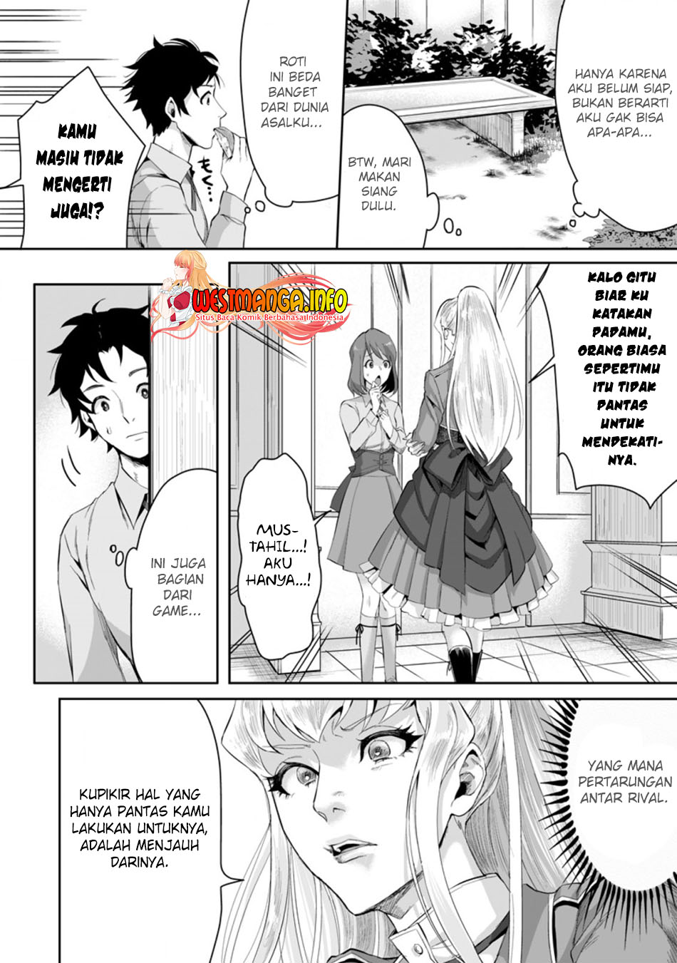 Gakuenmono No Otome Game No Sekai Ni Tensei Shita Kedo, Cheat-Mochi No Haikei Danshi Seitodatta You Desu Chapter 01.3 Gambar 9