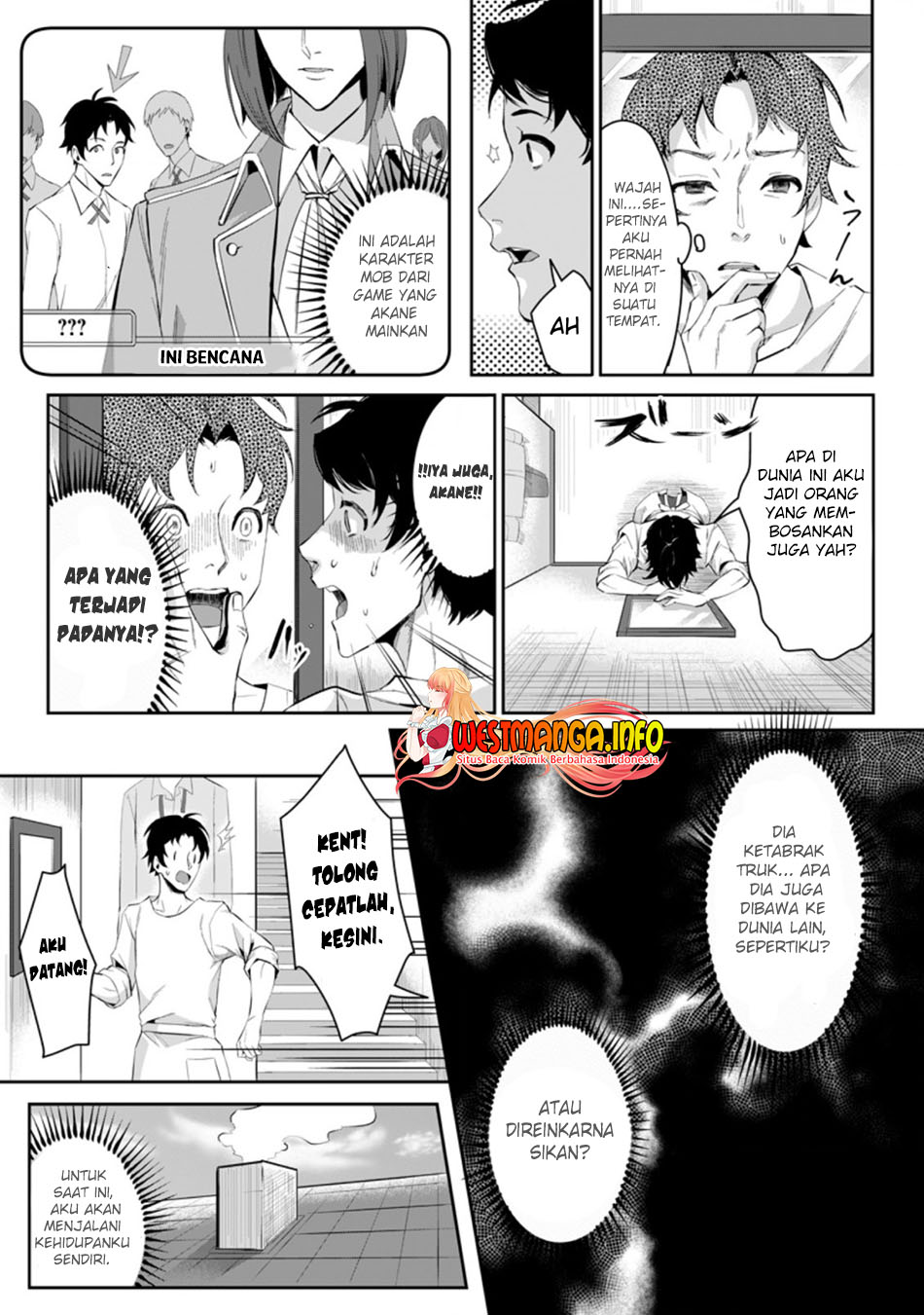 Gakuenmono No Otome Game No Sekai Ni Tensei Shita Kedo, Cheat-Mochi No Haikei Danshi Seitodatta You Desu Chapter 01.2 Gambar 3
