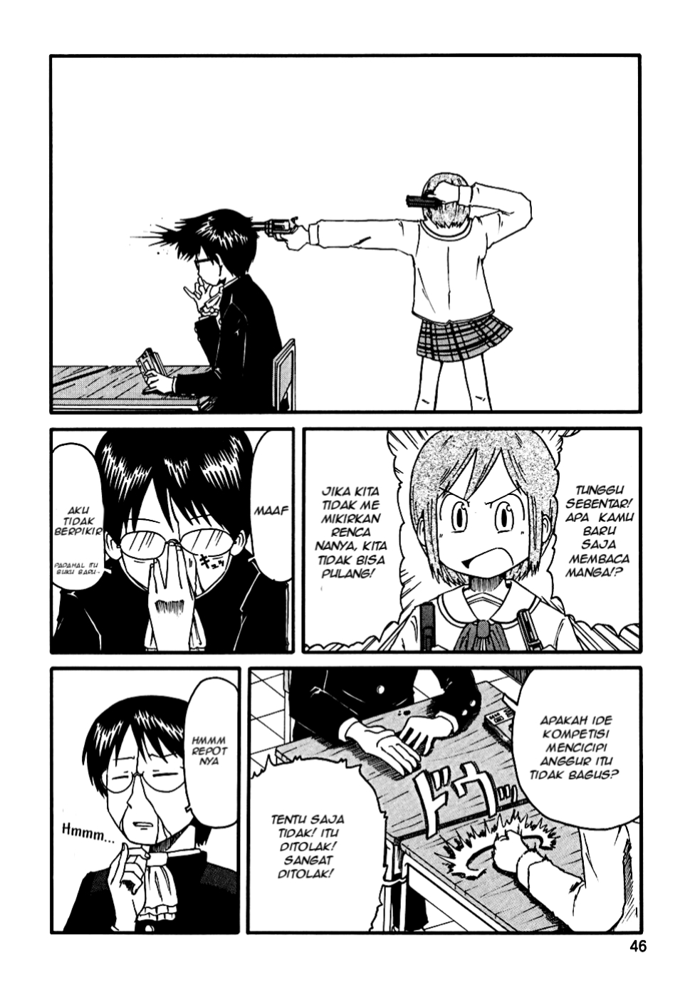 Nichijou Chapter 05 Gambar 4