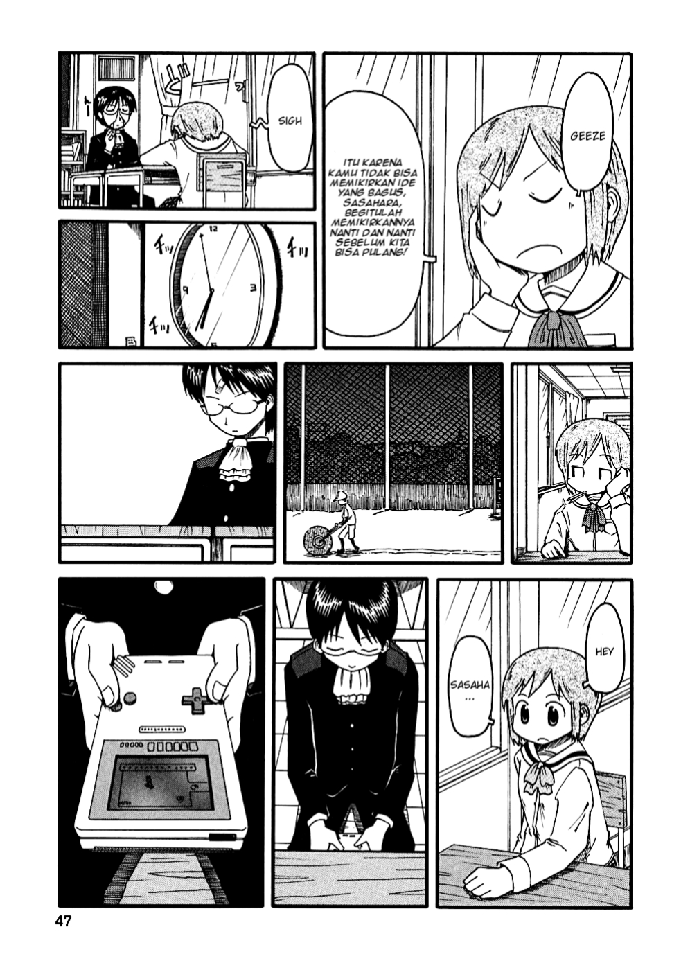 Nichijou Chapter 05 Gambar 5