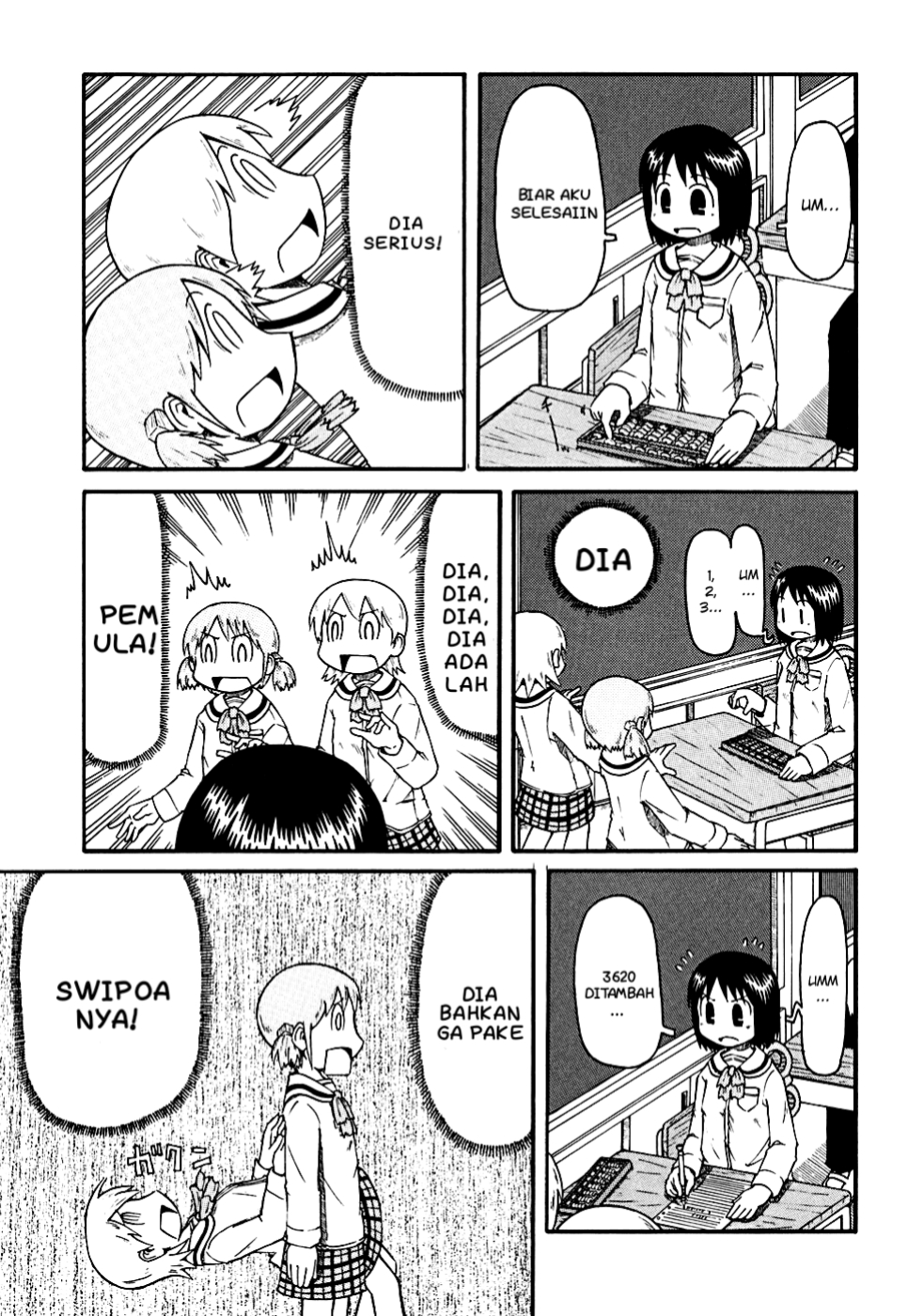 Nichijou Chapter 03 Gambar 3