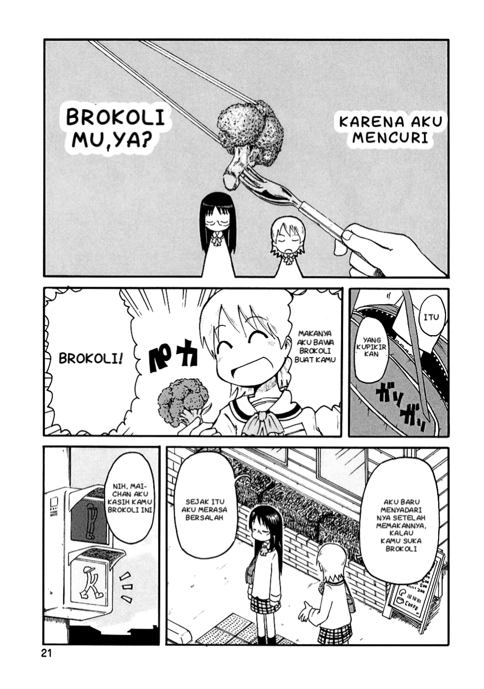 Nichijou Chapter 02 Gambar 4