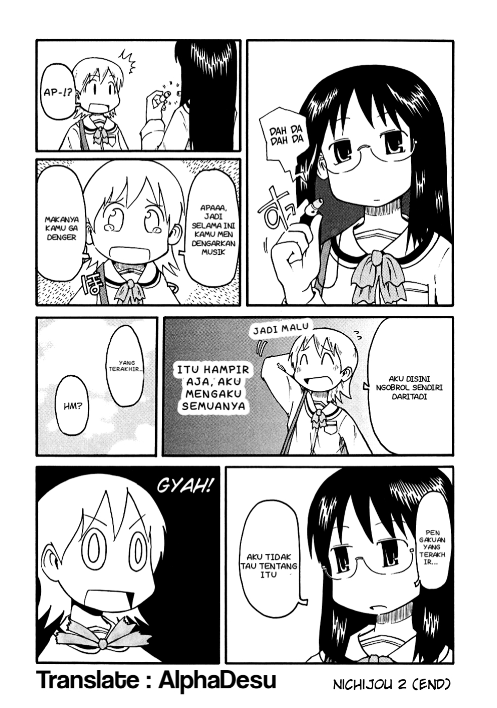 Nichijou Chapter 02 Gambar 9