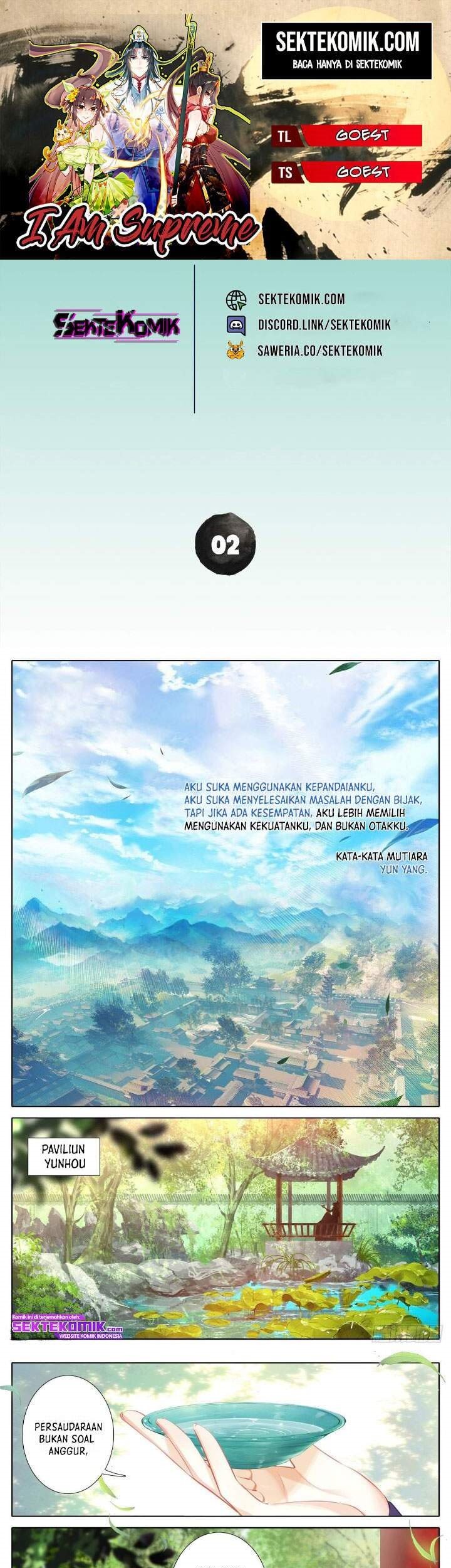 Baca Komik I Am Supreme Chapter 02 Gambar 1