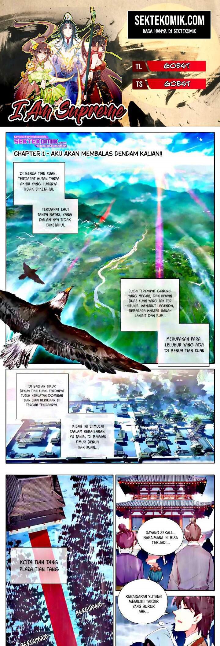 Baca Komik I Am Supreme Chapter 01 Gambar 1