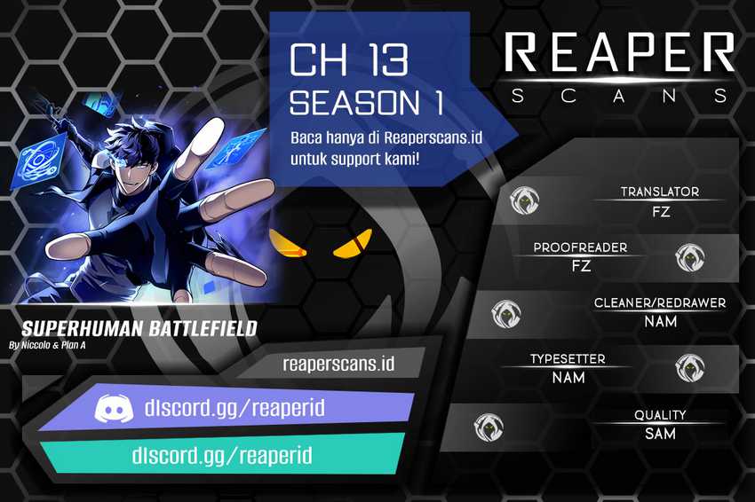 Baca Komik Superhuman Battlefield Chapter 13 Gambar 1