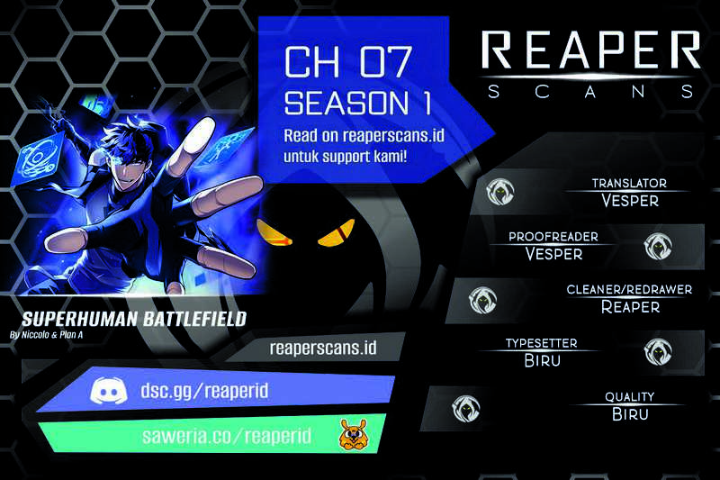 Baca Komik Superhuman Battlefield Chapter 07 Gambar 1