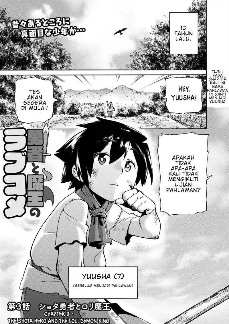 Baca Love Comedy Hero & the Princess of Darkness Chapter 03 Gambar 2