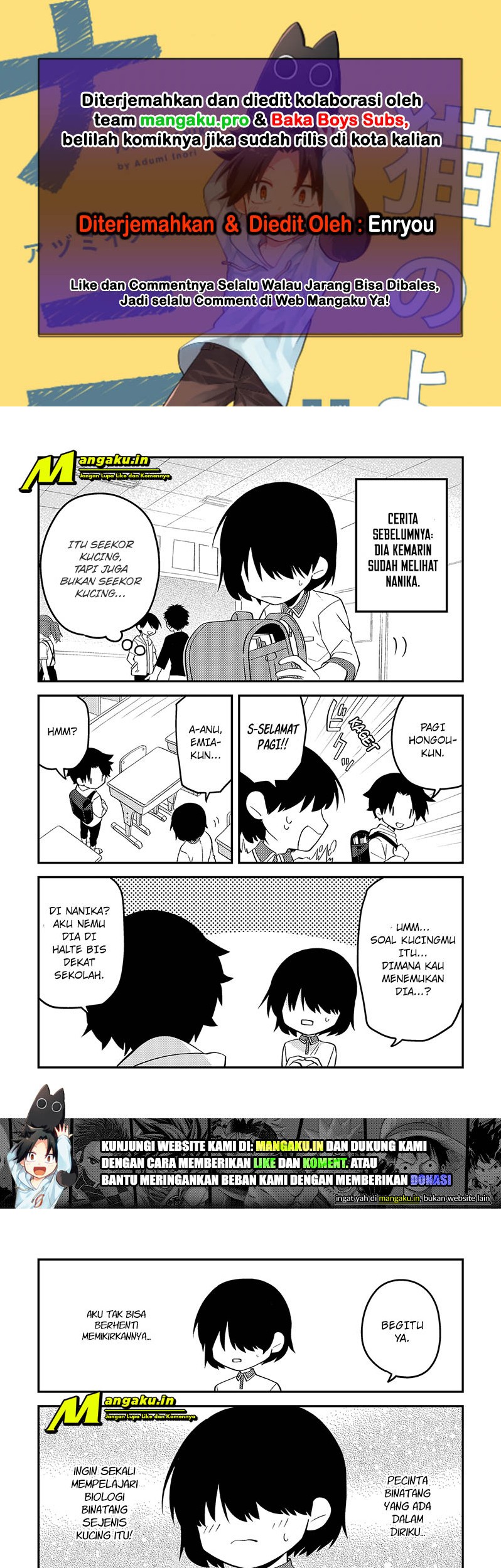Baca Komik Neko no Youna Nanika Chapter 23 Gambar 1