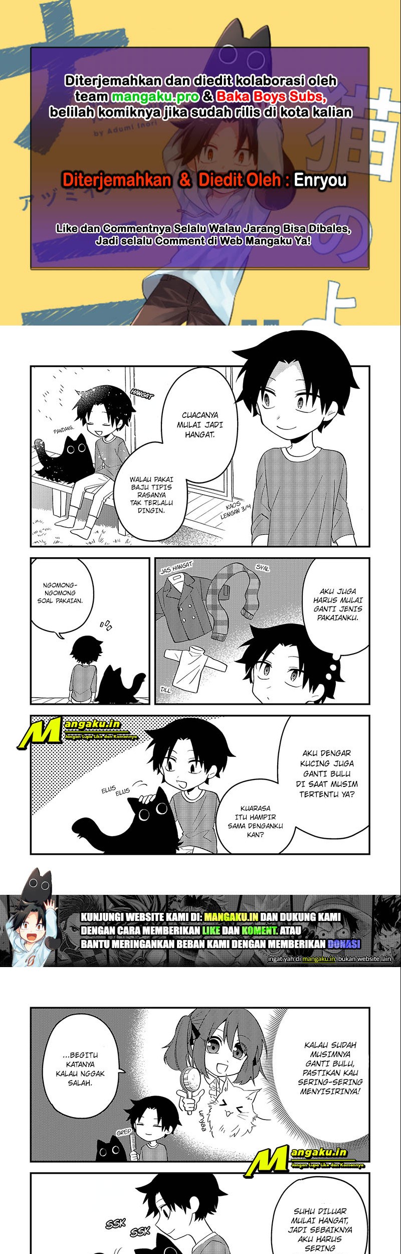 Baca Komik Neko no Youna Nanika Chapter 21 Gambar 1