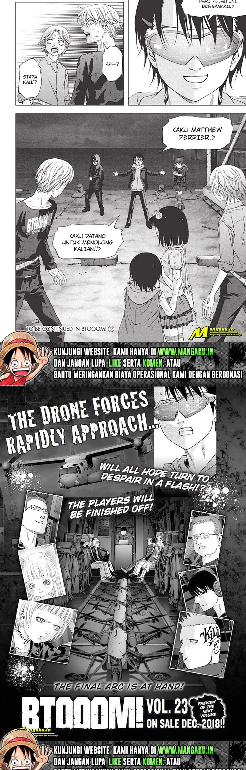 Btooom! Chapter 105.3 Gambar 9