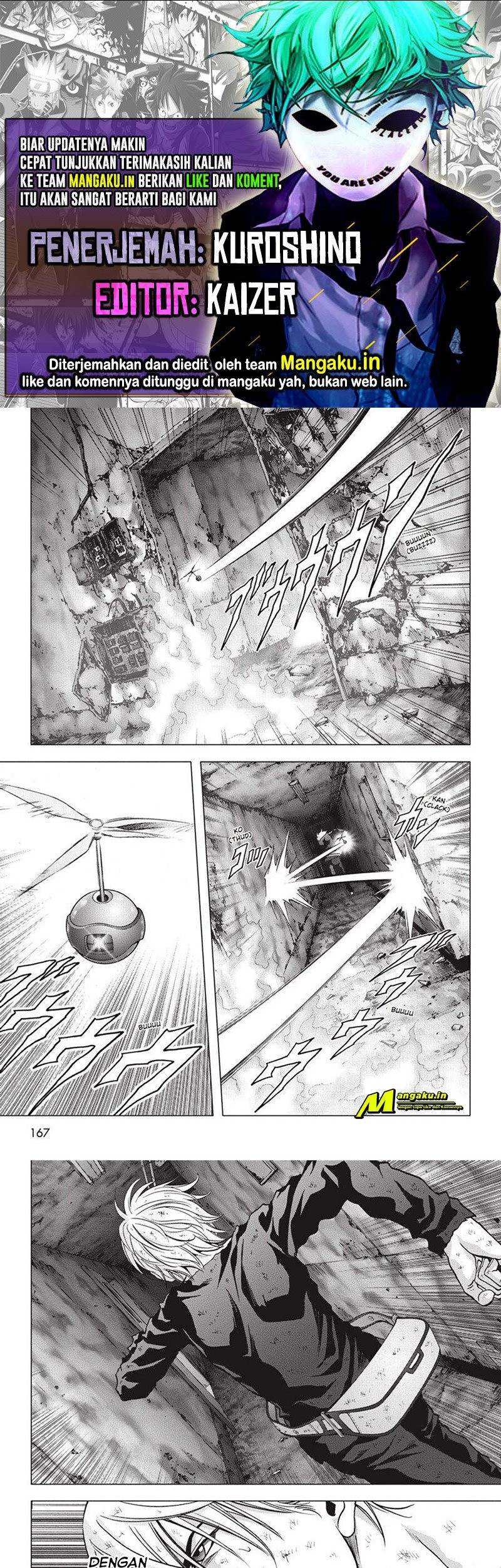 Baca Komik Btooom! Chapter 105.2 Gambar 1